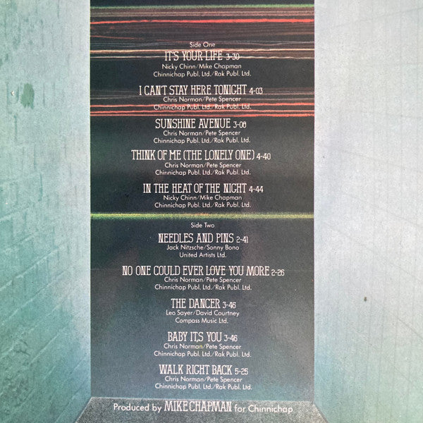 Smokie : Bright Lights And Back Alleys (LP, Album)