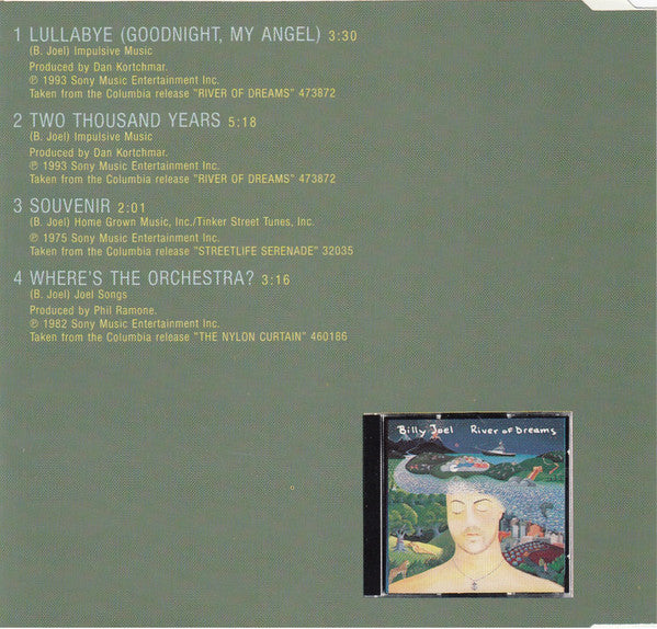 Billy Joel : Lullabye (Goodnight, My Angel) (CD, Maxi)