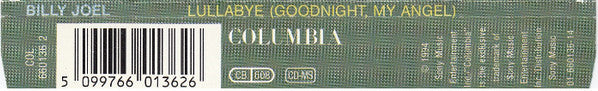 Billy Joel : Lullabye (Goodnight, My Angel) (CD, Maxi)