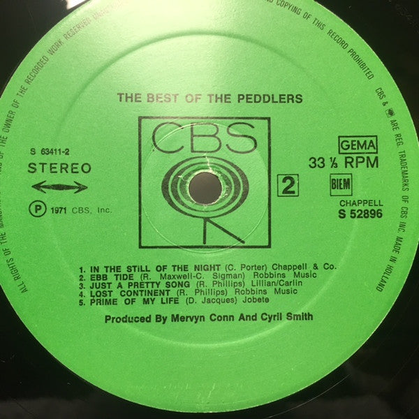The Peddlers : The Best Of (LP, Album, RE)