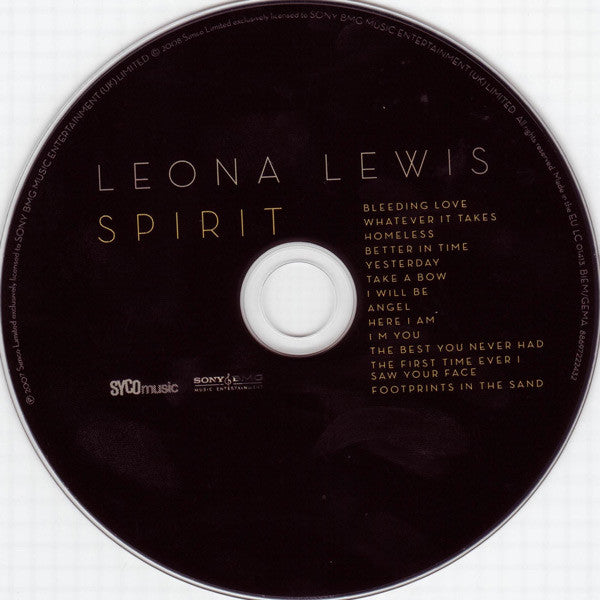 Leona Lewis : Spirit (CD, Album)