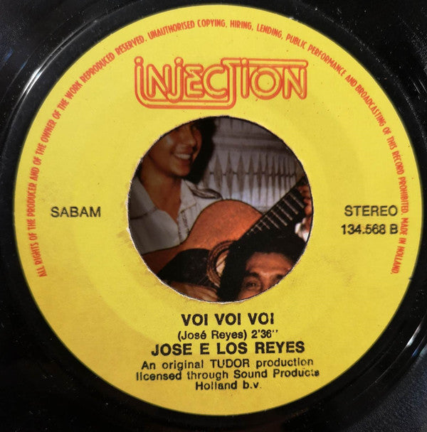 José E Los Reyes : Lailola ( No Ablas Mas ) (7", Single)