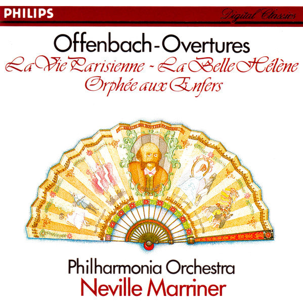 Jacques Offenbach - Philharmonia Orchestra, Sir Neville Marriner : Overtures - La Vie Parisienne - La Belle Hélène - Orphée Aux Enfers (CD, Album)