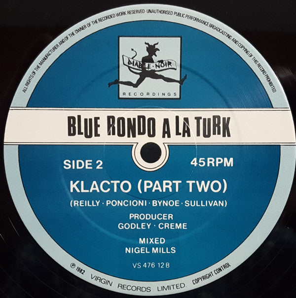 Blue Rondo À La Turk : Klacto Vee Sedstein (12", Single)