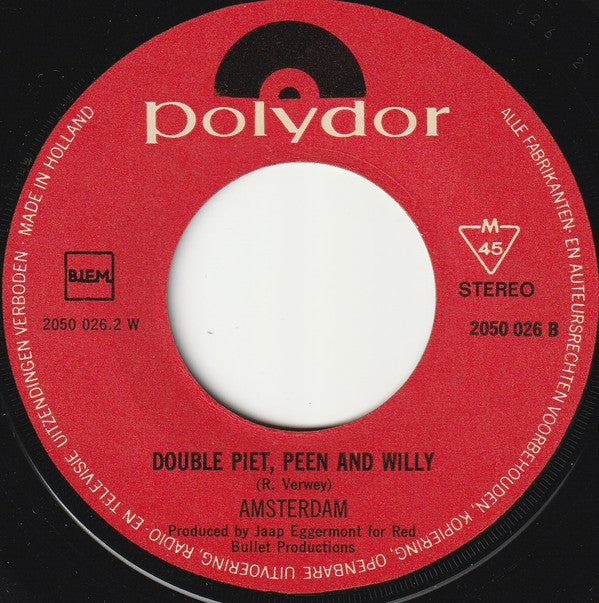 Amsterdam (3) : Lucy, Lucy (7", Single, Big)