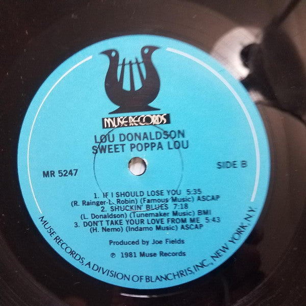 Lou Donaldson : Sweet Poppa Lou (LP, Album, 4 o)
