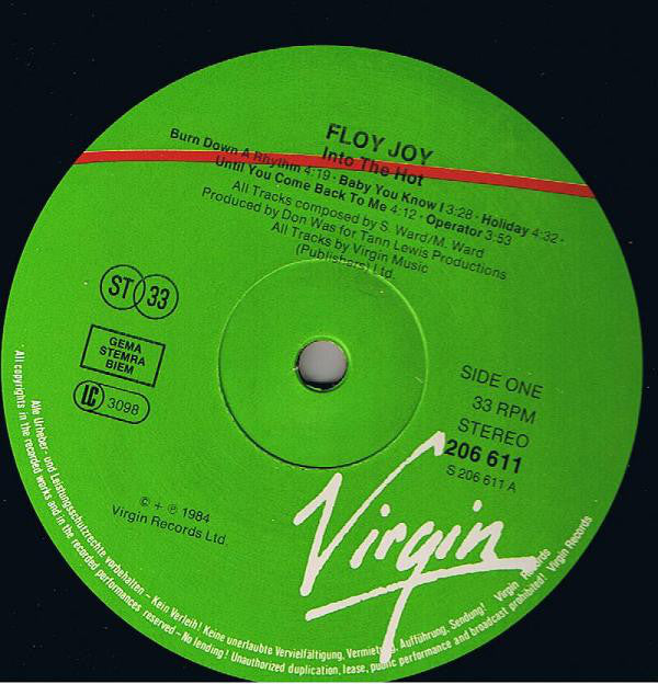 Floy Joy : Into The Hot (LP, Album)