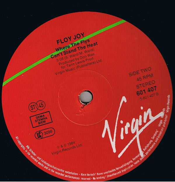 Floy Joy : Burn Down A Rhythm (12")