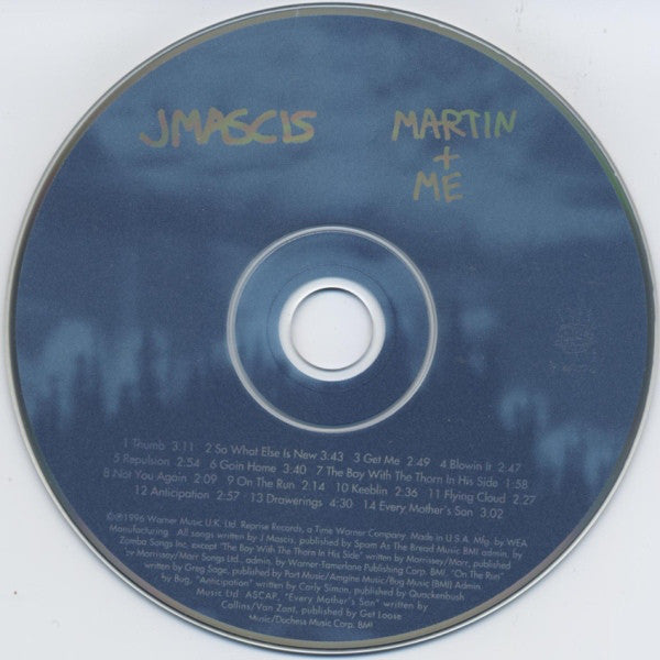 J Mascis : Martin + Me (CD, Album)