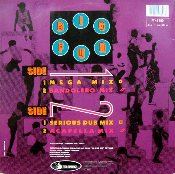 The Gap Band : Big Fun (12", Maxi)