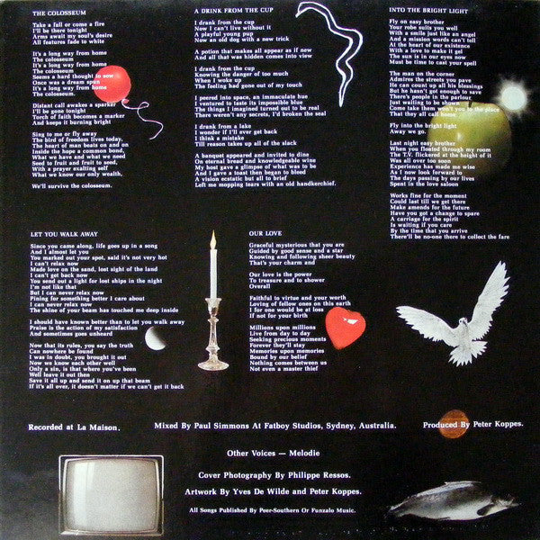 Peter Koppes : Manchild & Myth (LP, Album, Cle)