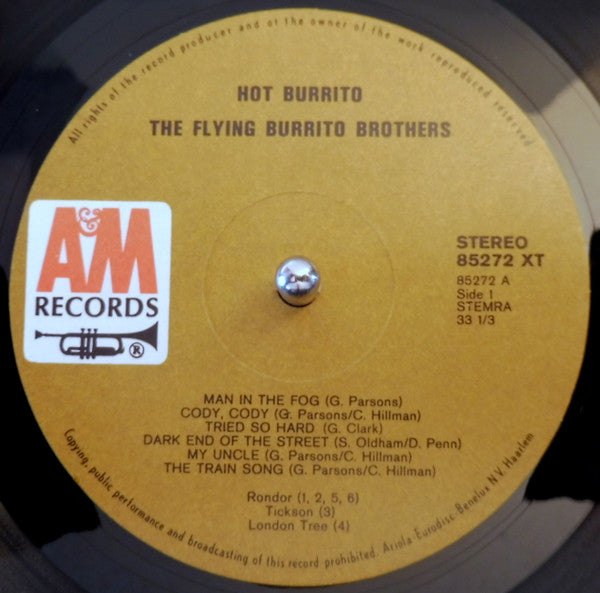 Flying Burrito Bros* : Hot Burrito (LP, Comp, Pos)