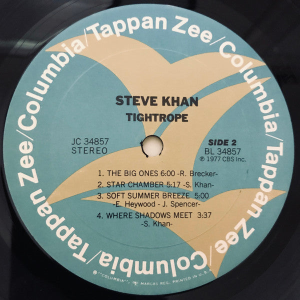Steve Khan : Tightrope (LP, Album, Ter)