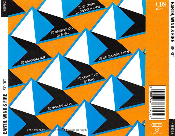 Earth, Wind & Fire : Spirit (CD, Album, RE)