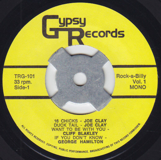Various : Rock-a-Billy Vol. 1 (7", MiniAlbum)