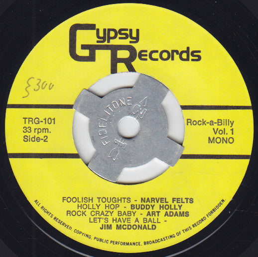 Various : Rock-a-Billy Vol. 1 (7", MiniAlbum)
