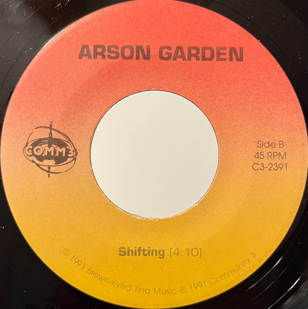 Arson Garden : Virtue Made Out Of Sticks / Metro / Shifting (7")