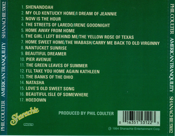 Phil Coulter : American Tranquility (CD, Album)