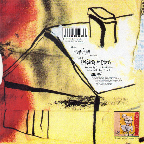 Grant Lee Buffalo : Homespun (7", Single, Yel)