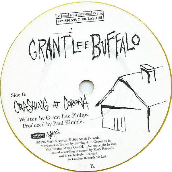 Grant Lee Buffalo : Homespun (7", Single, Yel)