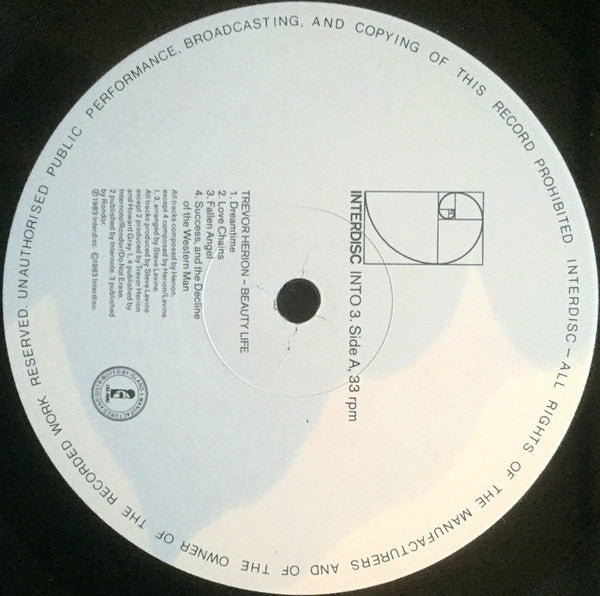 Trevor Herion : Beauty Life (LP, Album)