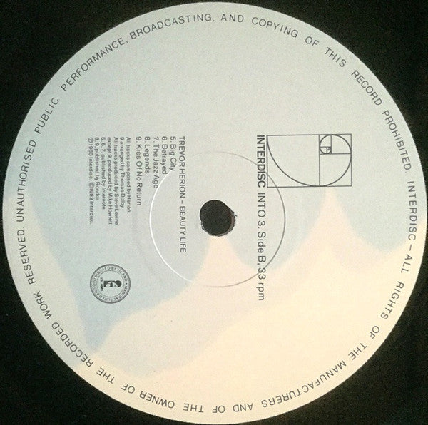 Trevor Herion : Beauty Life (LP, Album)