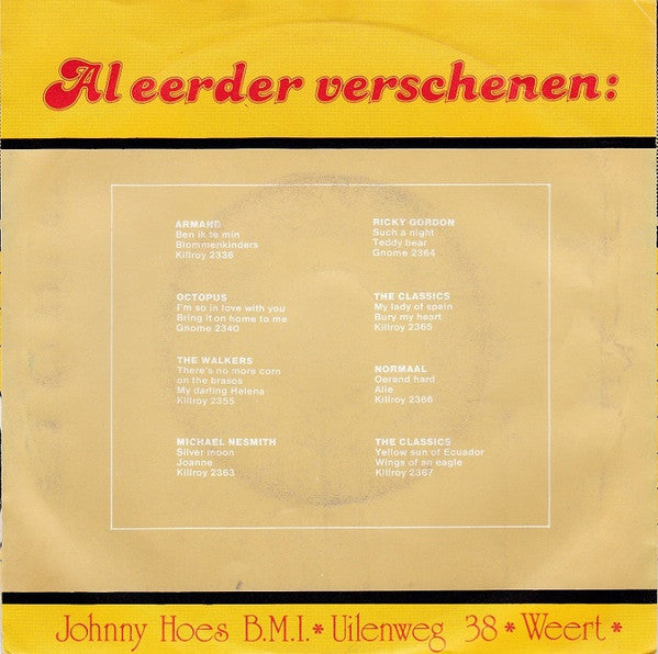 The Scorpions : Hello Josephine / Ann Louise (7", Single, Mono)