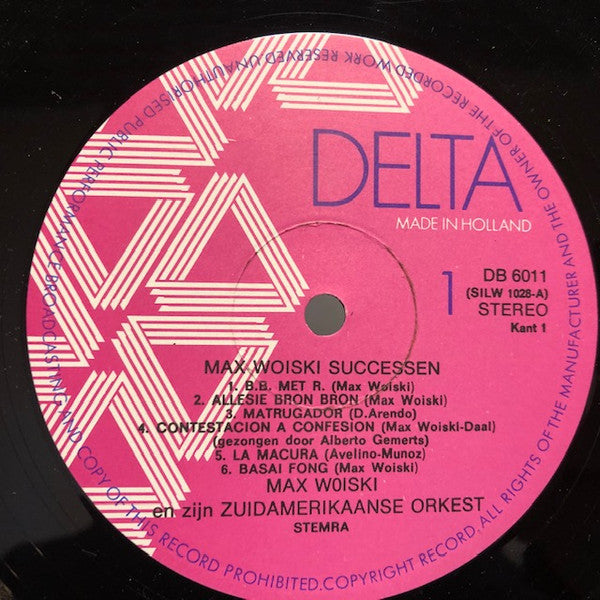 Max Woiski Sr. : Max Woiski Successen (LP)