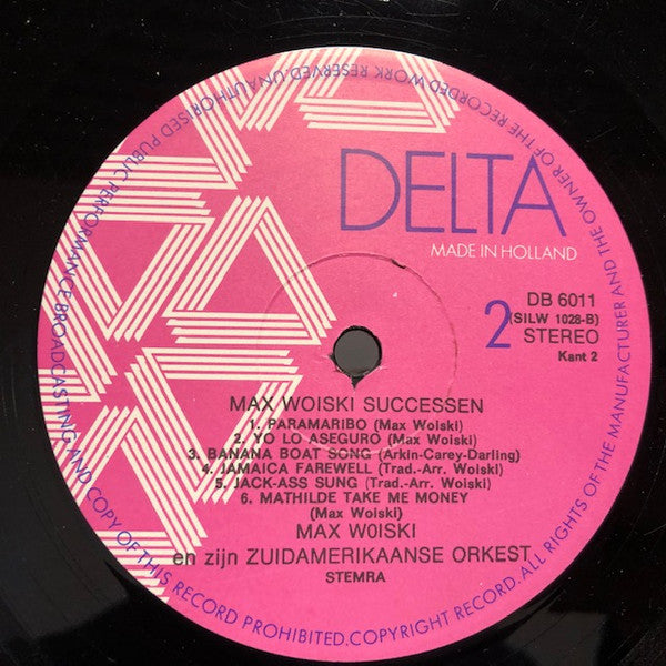 Max Woiski Sr. : Max Woiski Successen (LP)