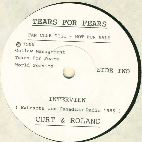 Tears For Fears : Mothers Talk (7")