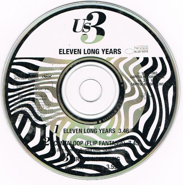 Us3 : Eleven Long Years (CD, Single)