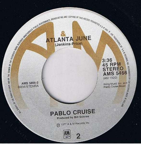 Pablo Cruise : Whatcha Gonna Do? (7", Single)