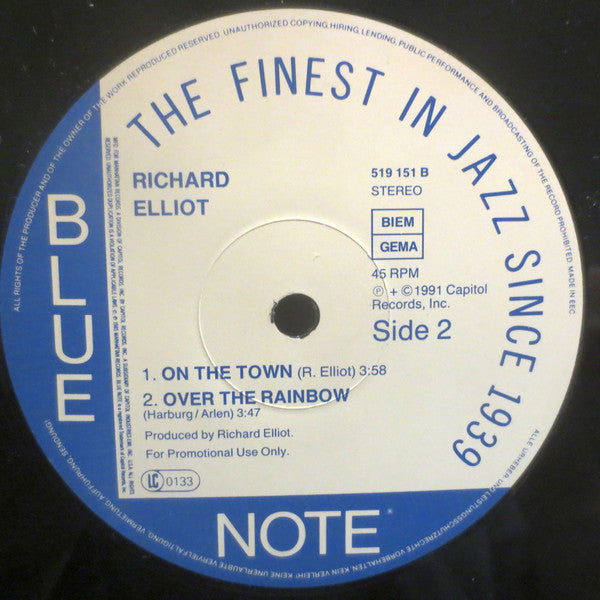 Richard Elliot : Stiletto Heels (12", Promo)