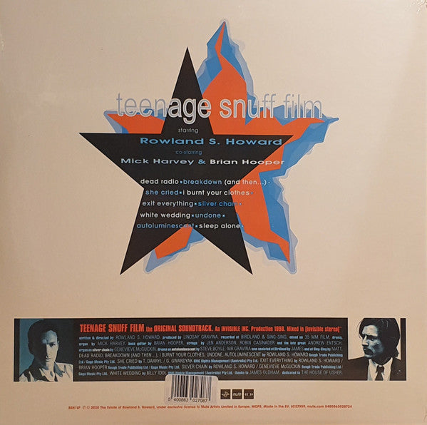 Rowland S. Howard : Teenage Snuff Film (LP + LP, S/Sided, Etch + Album, Ltd, RE, Blu)