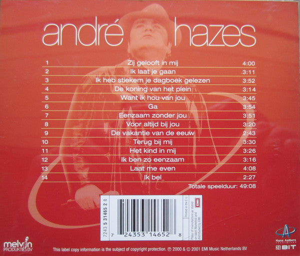 André Hazes : Want Ik Hou Van Jou (CD, Album)