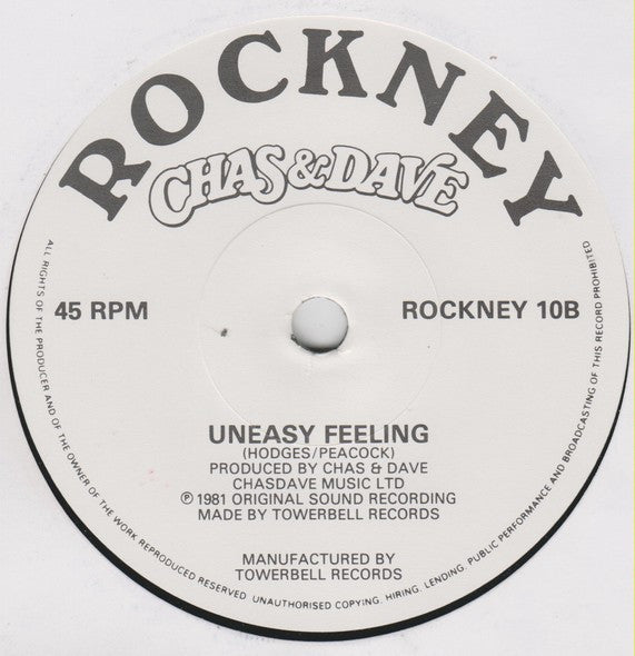 Chas And Dave : Poor Old Mr. Woogie (7", Single)