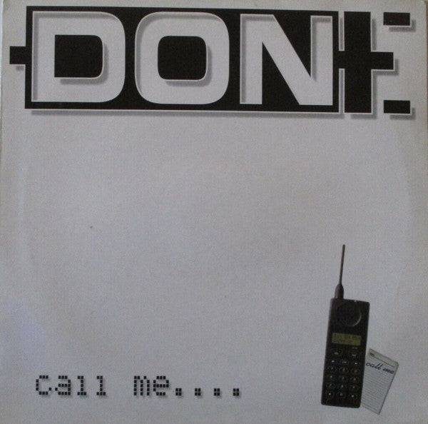 DON-E : Call Me (12")