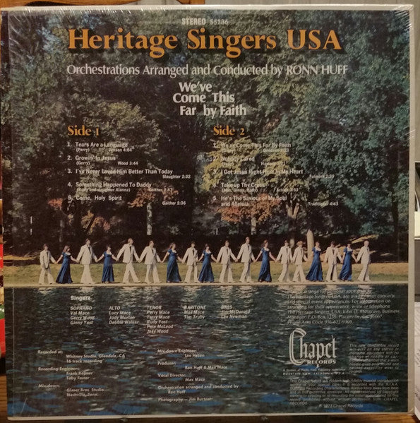 Heritage Singers USA, Ronn Huff : We've Come This Far By Faith (LP)
