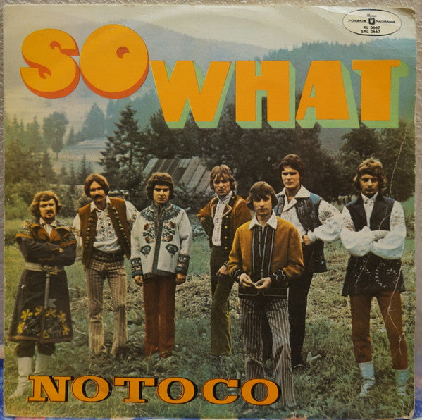 No To Co : So What (LP, Album, Mono, Exp)