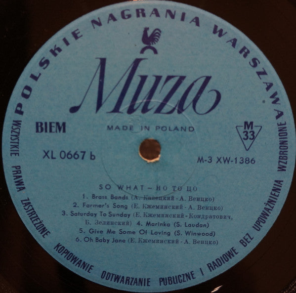 No To Co : So What (LP, Album, Mono, Exp)