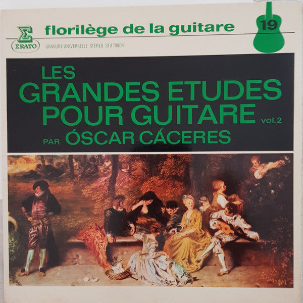 Oscar Cáceres : Les Grandes Etudes Pour Guitare, Vol.2 (LP)