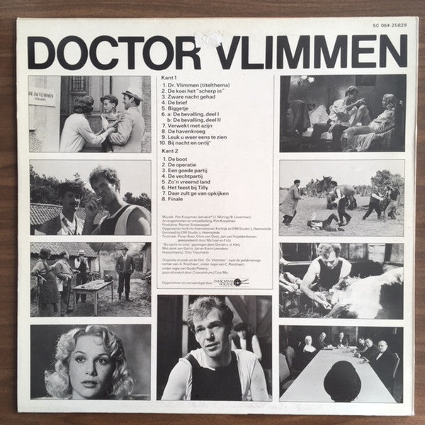 Pim Koopman : Doctor Vlimmen (Originele Filmmuziek) (LP, Album, TP)