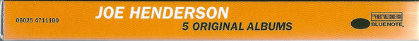 Joe Henderson : 5 Original Albums (5xCD, Album, RE + Box, Comp)
