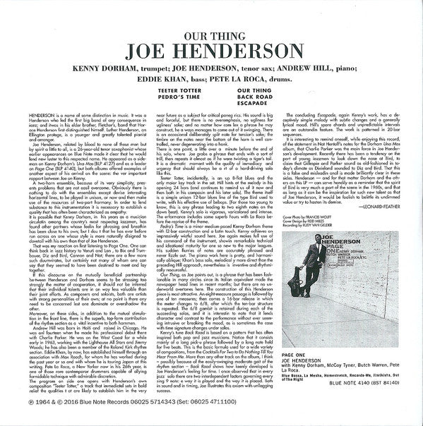 Joe Henderson : 5 Original Albums (5xCD, Album, RE + Box, Comp)