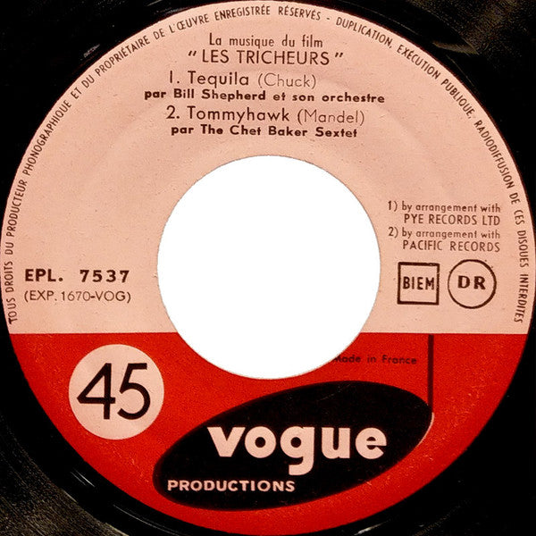 Various : La Musique Du Film "Les Tricheurs" (7", EP, Lar)