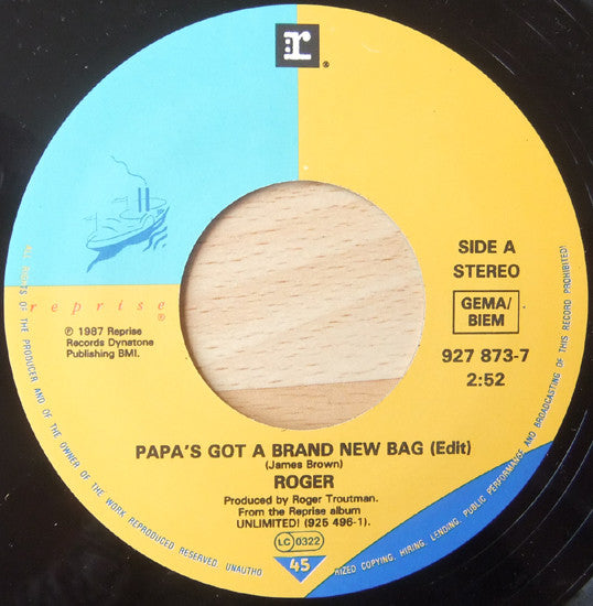 Roger Troutman : Papa's Got A Brand New Bag (7")