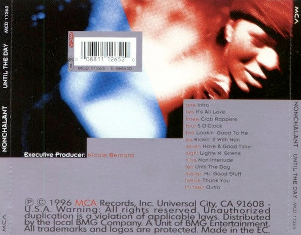 Nonchalant : Until The Day (CD, Album)