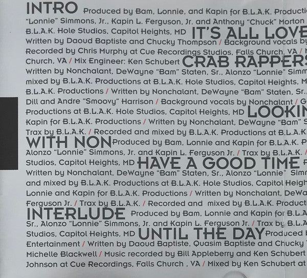 Nonchalant : Until The Day (CD, Album)