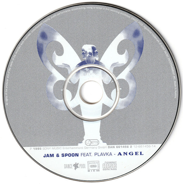 Jam & Spoon Feat. Plavka : Angel (Ladadi O-Heyo) (CD, Maxi)