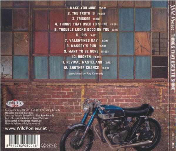 Wild Ponies : Things That Used To Shine (CD, Album)